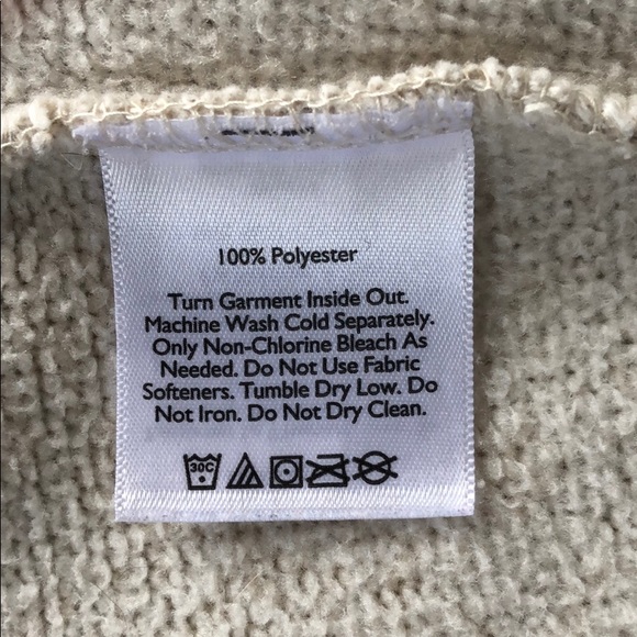 Eddie Bauer fleece zip up jacket - Picture 5 of 8